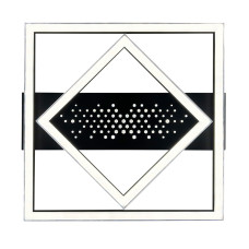 Светильник LED smart KENZO-S с пультом 100Вт 3000-5000K 6100Lm Квадратный Черный 220685